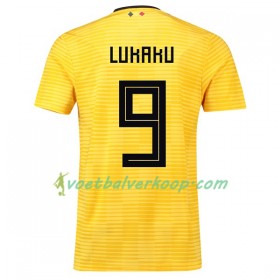 België Lukaku 9 Uitshirt WK voetbal 2018
